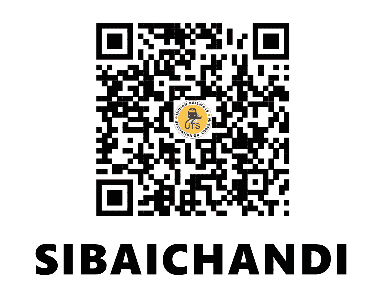 UTS QR Code for SIBAICHANDI - SHBC (ER - WEST BENGAL)